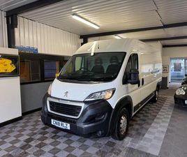 PEUGEOT BOXER 2018 PEUGEOT BOXER 2.0 BLUEHDI H2 PROFESSIONAL VAN 130PS PANEL VAN DIESEL MANUAL