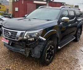 2021 NISSAN NAVARA DOUBLE CAB PICK UP TEKNA 2.3DCI 190 TT 4WD AUTO DAMAGED REPAIRABLE SALVAGE PIC...