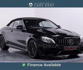 MERCEDES CLASSE C CABRIOLET 4.0 C63 V8 BITURBO AMG S NIGHT EDITION (PREMIUM PLUS) CABRIOLET SPDS MCT EURO 6 (START/STOP) 2DR