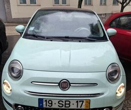 FIAT 500C 1200 CABRIO OUTUBRO/16