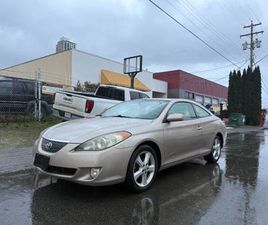 TOYOTA SOLARA 2004 TOYOTA CAMRY SOLARA SLE LOCAL NO ACCIDENT ONE OWNER CLEAN SOLARA