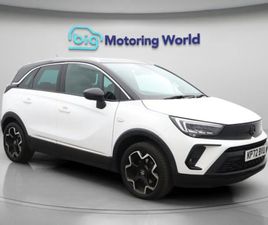 VAUXHALL CROSSLAND X VAUXHALL CROSSLAND 1.2 TURBO ULTIMATE SUV 5DR PETROL AUTO EURO 6 (S/S) (130 PS) 17'' ALLOY