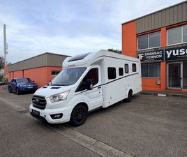 DETHLEFFS TREND FORD TRANSIT CHASSIS MODULAIRE CAMPING-CAR DETHLEFFS JUST GO T FORD 2.0L 155CV BVA ENTRETIEN CONCESSIONNAIRE À JOUR