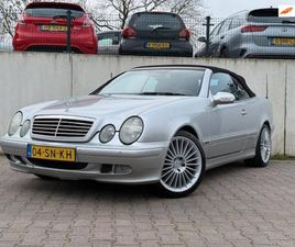 MERCEDES-BENZ CLK-KLASSE CABRIO - 230 K. FINAL EDITION/LEDER/CLIMA/STOEL VERWARMING/ZEER NETTE AUTO/APK 01-2027/