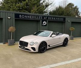 BENTLEY CONTINENTAL GTC SPEED BENTLEY CONTINENTAL 4.0 V8 GTC CONVERTIBLE 2DR PETROL AUTO 4WD EURO 6 (START/STOP) (550 PS)