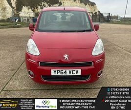 PEUGEOT PARTNER TEPEE 2014 PEUGEOT PARTNER TEPEE S - NEW YEARS MOT - AUTOMATIC - FINANCE AVAILABLE - 3 MONTH WARRANTY
