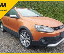 POLO CROSS 1.2 TSI AUTOMATIC SPORTS ALLOY WHEELS CRUISE CONTROL APPLE CAR PLAY & ANDROID AUTO MULTIFUNCTION STEERING WHEEL AUTO HEADLIGHTS FACTORY IMMOBILISER L