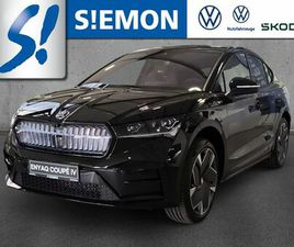 SKODA ENYAQ COUPE RS 4X4 LED NAVI LEDER AHK ACC E-SITZ