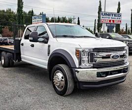 2019 FORD F550 SUPER DUTY CREW CAB CHASSIS XLT CAB CHASSIS 4D