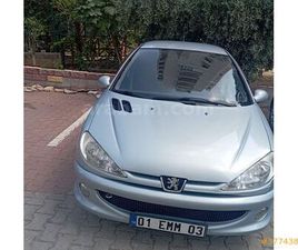 SAHIBINDEN PEUGEOT 206 1.4 FELINE 2006 MODEL ADANA 253.500 KM GRI - 37743857 | ARABAM.COM