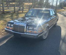 ONLY 28K MILES! 1985 LINCOLN CONTINENTAL VALENTINO EDITION