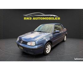 VOLKSWAGEN GOLF CABRIO VOLKSWAGEN GOLF IV CABRIOLET 1.6 100CH