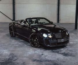 BENTLEY CONTINENTAL GT W12 SUPERSPORT- ONYX BLACK- CARBON PACK- PPF-