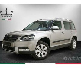 SKODA YETI OUTDOOR 2.0 TDI ELEGANCE 4X4 110CV
