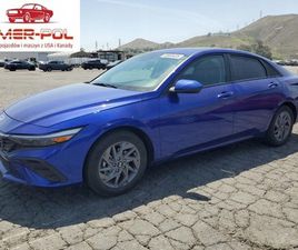 HYUNDAI ELANTRA HYUNDAI ELANTRA SEL 2024 2.0L 2.0 BENZYNA 147KM