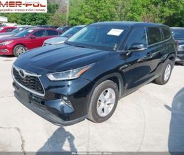 TOYOTA HIGHLANDER 2021 TOYOTA HIGHLANDER L FWD 3.5 BENZYNA 295KM