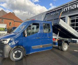 RENAULT MASTER DOUBLE CABINE BENNE BASCULANTE ** 53.000 KM **