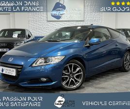 HONDA CR-Z 1.5 I-VTEC 124 GT-36.089KM-1ÈRE MAIN-HISTORIQUE LIMPIDE HONDA-TOIT PANORAMIQUE-SIÈGES SPORT CHAUFFANTS-CUIR INTÉGRAL BLANC-XÉNONS-JANTES 17