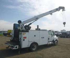 2013 INTERNATIONAL TERRASTAR 7500LB IMT CRANE MECHANIC UTILITY TRUCK