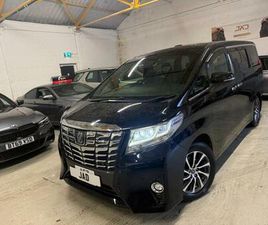 ALPHARD V6 EXECUTIVE LOUNGE 3.5 5DR MPV PETROL REAR TV! 7 SEATS!