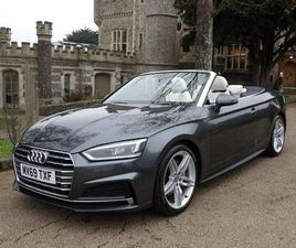 2019 AUDI A5 2.0 40 TDI S LINE (START/STOP) CABRIOLET 2D
