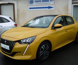 ?PEUGEOT 208 BLUEHDI 100 ALLURE S&S JAUNE TOIT NOIR ☑️ GTIE 6M EUROPE ?
