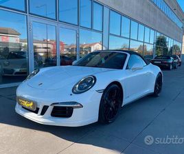 PORSCHE 911 991 CARRERA 4GTS CABRIOLET CAMBIO MANU