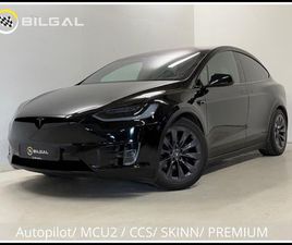 TESLA MODEL X 75D 75D 525HK SORTOPTIKK HIFI VINTERPAKKE KINOPAKKE 7-SETER