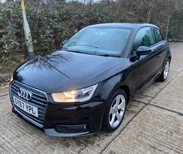 2017 (67) 1.4 TFSI SPORT 3DR BLACK YEARS MOT WARRANTY