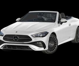 NEW 2026 MERCEDES-BENZ CLE 300 4MATIC CABRIOLET