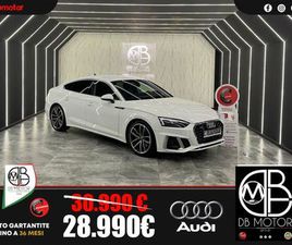 AUDI A5 SPORTBACK 35 TFSI AUDI A5 SPORTBACK 40 MHEV BUSINESS QUATTRO S-LINE