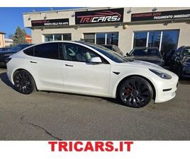 TESLA MODEL 3 LONG RANGE AWD PERFORMANCE IVA ESPOSTA PERMUTE