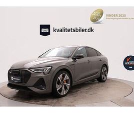 AUDI E-TRON 55 BLACK EDITION S-LINE SPORTBACK QUATTRO 5D