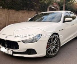 MASERATI GHIBLI 2017 DIESEL 485529 OCCASION À CASABLANCA MAROC