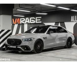 MERCEDES CLASSE S S 63 E PERFORMANCE MERCEDES-BENZ KLASA S AMG 63 E PERFORMANCE PHEV L 4-MATIC EDITION 1 9G-TRONIC