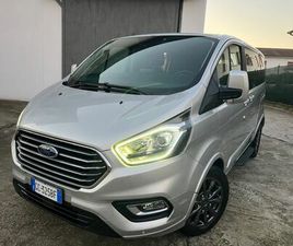FORD TOURNEO CUSTOM 2.0 DIESEL IBRIDO 8 POSTI UNICO PROPRIETARIO PERFETTO