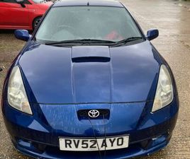 TOYOTA, CELICA, HATCHBACK, 2002, MANUAL, 1794 (CC), 3 DOORS