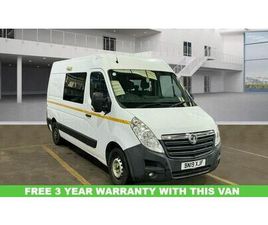 VAUXHALL MOVANO 2019 VAUXHALL MOVANO 2.3CDTI L2H2 F3500 (130PS)(EU6) BITURBO PANEL VAN