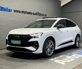 BRUGT AUDI Q4 E-TRON 40 S-LINE SPORTBACK TIL SALG