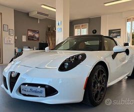 ALFA ROMEO 4C 1750 TBI SPIDER