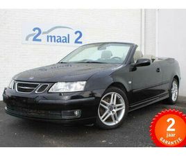 SAAB 9-3 CABRIOLET SAAB 9-3 CABRIOLET 1.9 TDI AIRCO/CRUISE 2 JAAR GARANTIE!