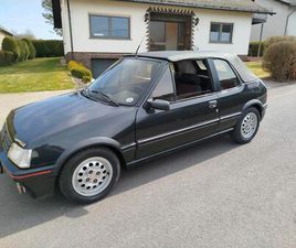 PEUGEOT 205 CABRIOLET CTI PEUGEOT 205 CTI 1.9 L VON 1991 , 105PS