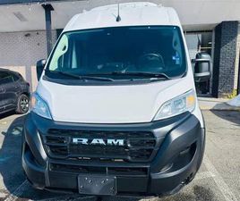 2023 RAM PROMASTER CARGO VAN 2500 159 WB!!!!!!!!!!!!!!!!!!!! NO MONEY DOWN! JUST