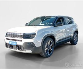 JEEP AVENGER JEEP AVENGER E-HYBRID AVENGER SUMMIT 1.2 110CV DCT