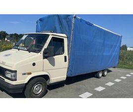 LAWETA FIAT DUCATO 1991R, ŁADOWNOŚĆ 1750KG HAK 3T PODWÓJNA OŚ BLIŻNIAK KIETRZ • OLX.PL
