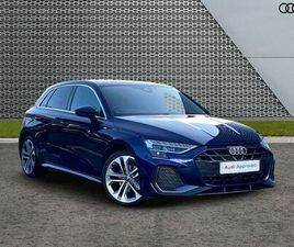 AUDI A3 30 TFSI S LINE 5DR S TRONIC