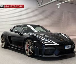 PORSCHE 718 BOXSTER SPYDER RS SPYDER RS 500HK | WEISSACH-PAKET | SE UTRUSTNING!