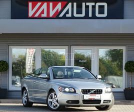 VOLVO C70 2.4 SUMMUM FRISS'VEZÉRLÉS-XENON-SZERVÍZKÖNYV-BŐR'BELSŐ