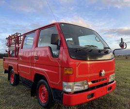 TOYOTA DYNA 1997 TOYOTA TOYOACE QUAD CAB 5 SPEED FIRE TRUCK