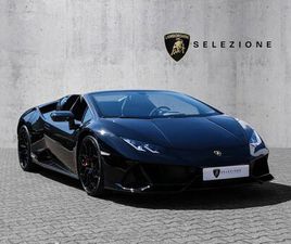 LAMBORGHINI HURACÁN EVO SPYDER NERO HELENE, LIFTING SYSTEM